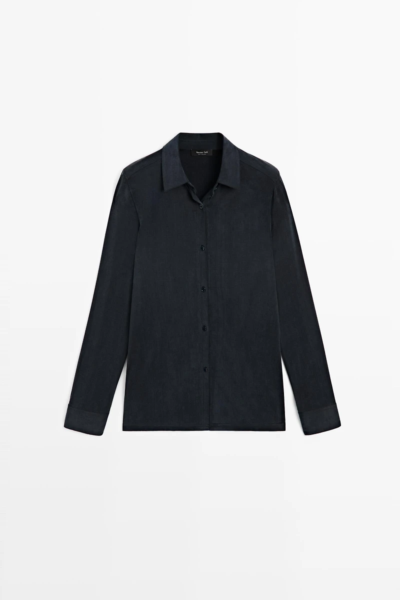 Flowing shirt with collar - STUDIO