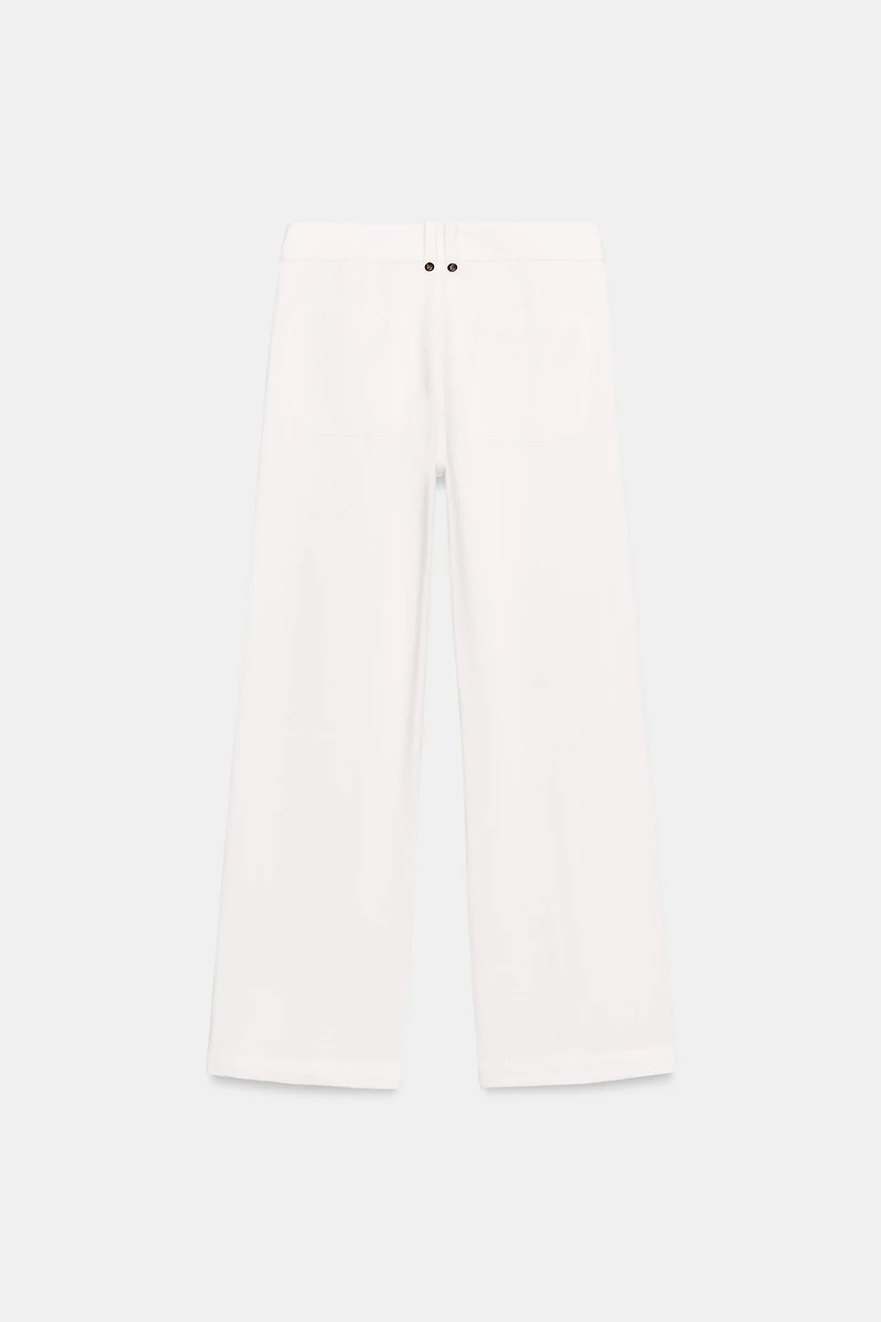 RUSTIC WEAVE CULOTTES
