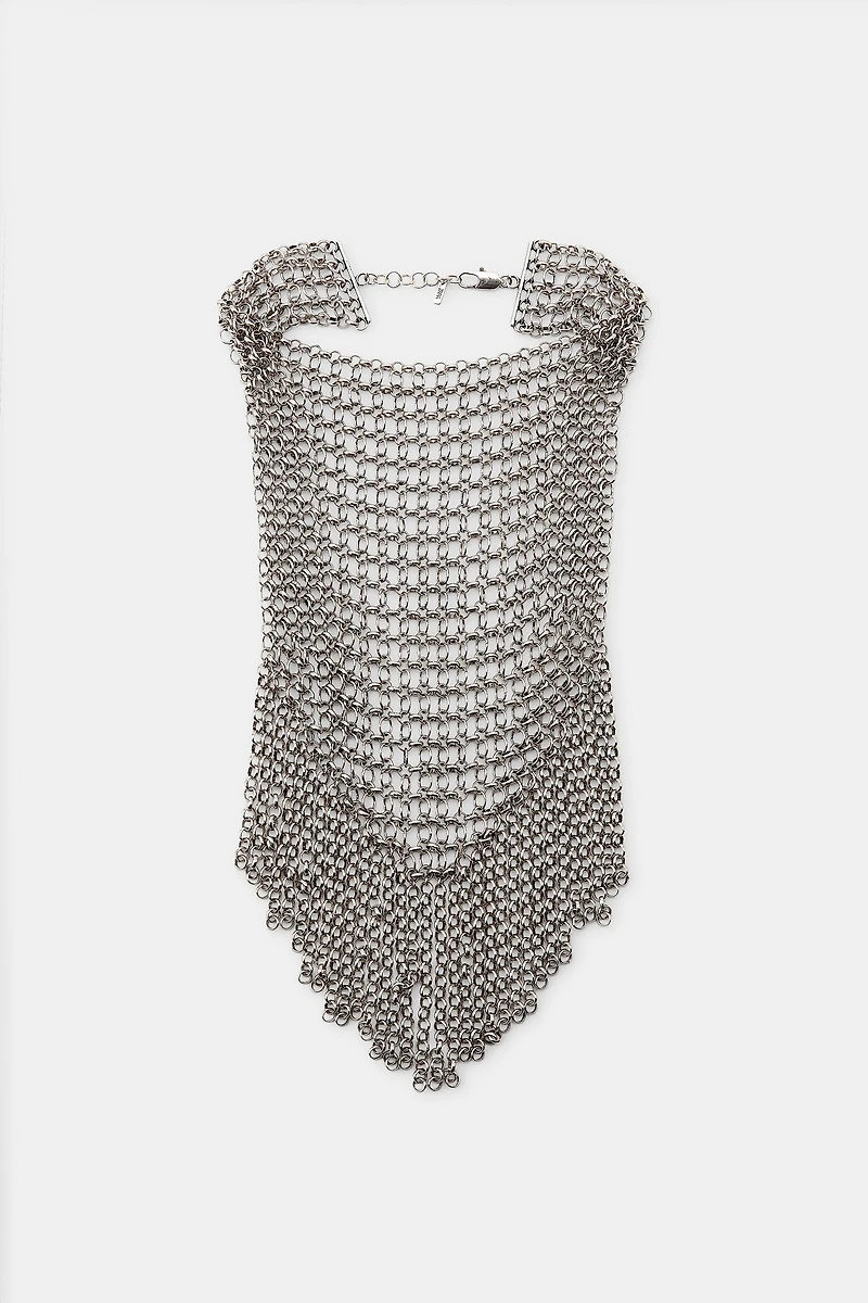 COLLIER BAVOIR ANNEAUX