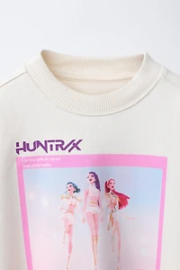 KPOP DEMON HUNTERS™ NETFLIX © PRINTED SWEATSHIRT