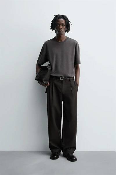 RELAXED FIT INTERLOCK T-SHIRT