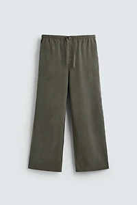 RELAXED FIT FLOWY PANTS