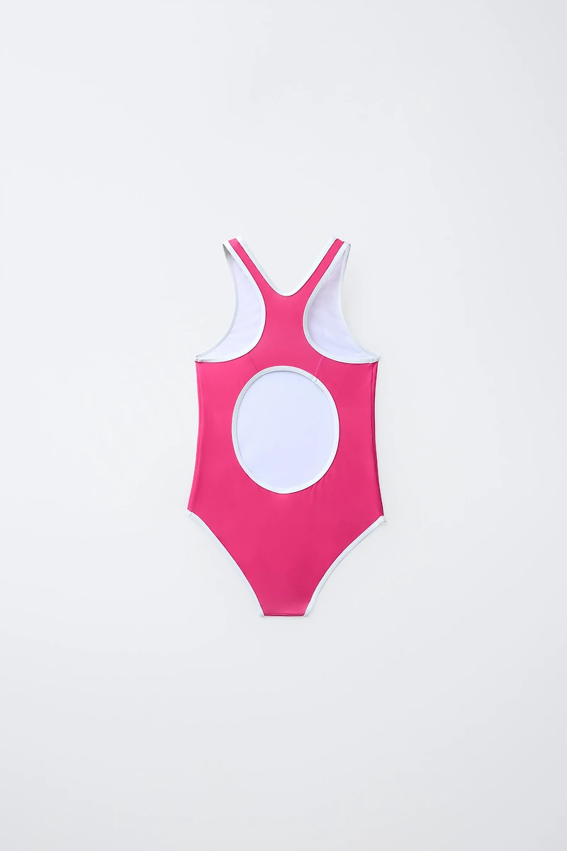 6-14 YEARS / PENN © PIPING SWIMSUIT