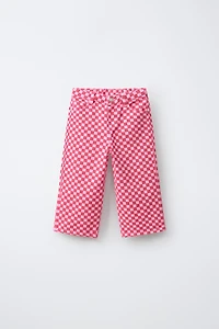 CHECKERED CULOTTES
