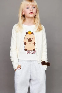 T-SHIRT CÔTELÉ CAPIBARA CAPYFUN ©