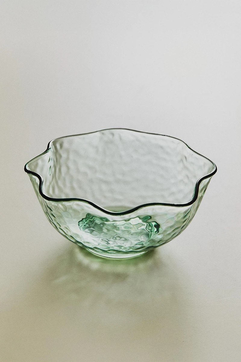 HAMMERED ACRYLIC BOWL