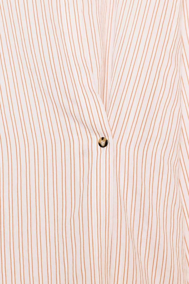 STRIPED OVERSIZED SHIRT