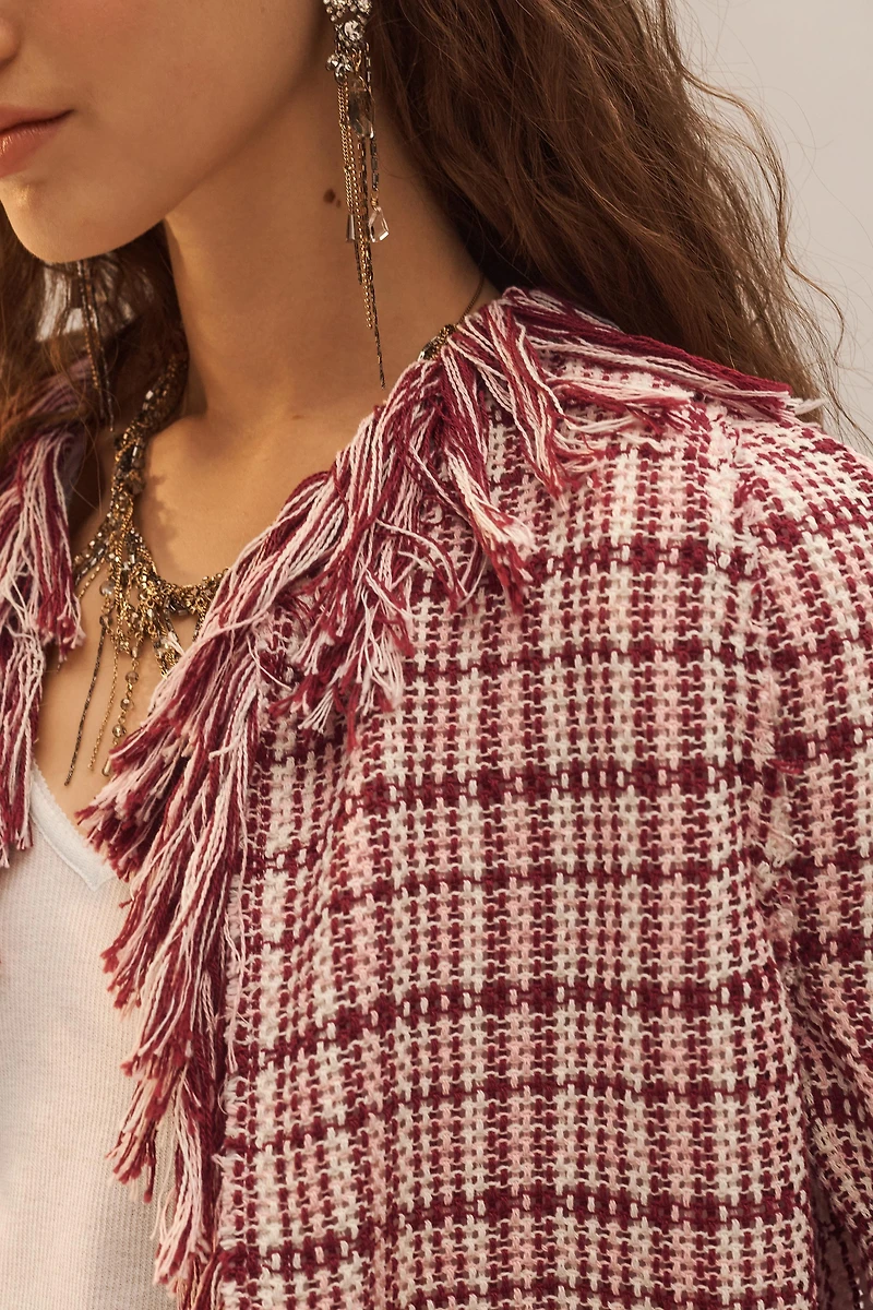 VESTE STRUCTURÉE À FRANGES ÉDITION LIMITÉE