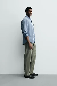 WASHED FLOWY SHIRT