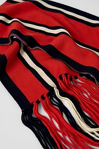ÉCHARPE À RAYURES BOBBY GILLESPIE X ZARA