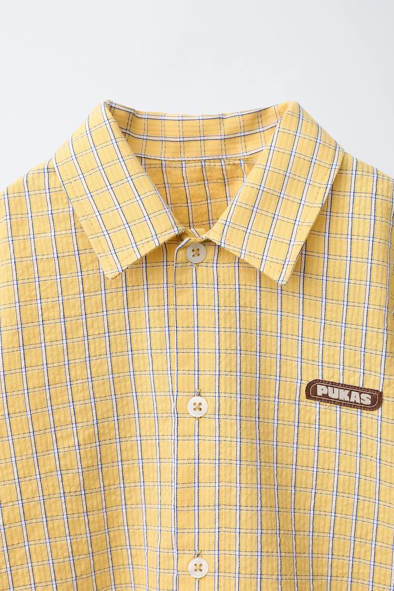 PUKAS SURF PLAID SHIRT