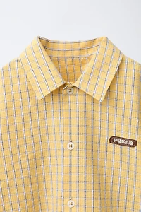 PUKAS SURF PLAID SHIRT