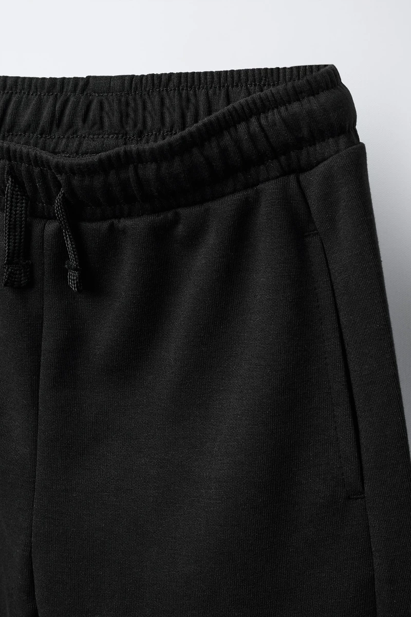 INTERLOCK HOODED SWEATSHIRT AND JOGGER PANTS SET