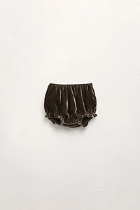 BARBOTEUSE EN VELOURS AVEC SOIE ÉDITION LIMITÉE