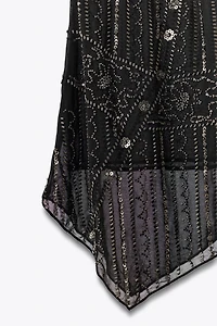 EMBROIDERED SHORT SKIRT