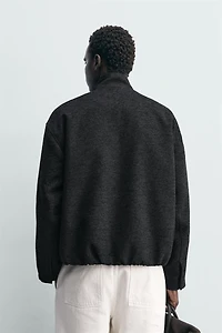 GEOMETRIC JACQUARD JACKET