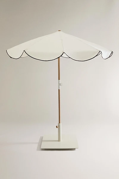 CONTRAST-EDGE BEACH UMBRELLA (ø 160CM)