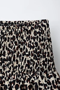 ANIMAL PRINT SKORT