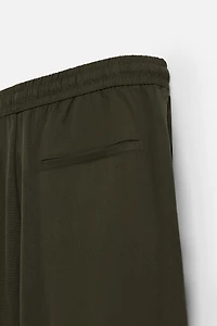 RELAXED FIT LYOCELL PANTS