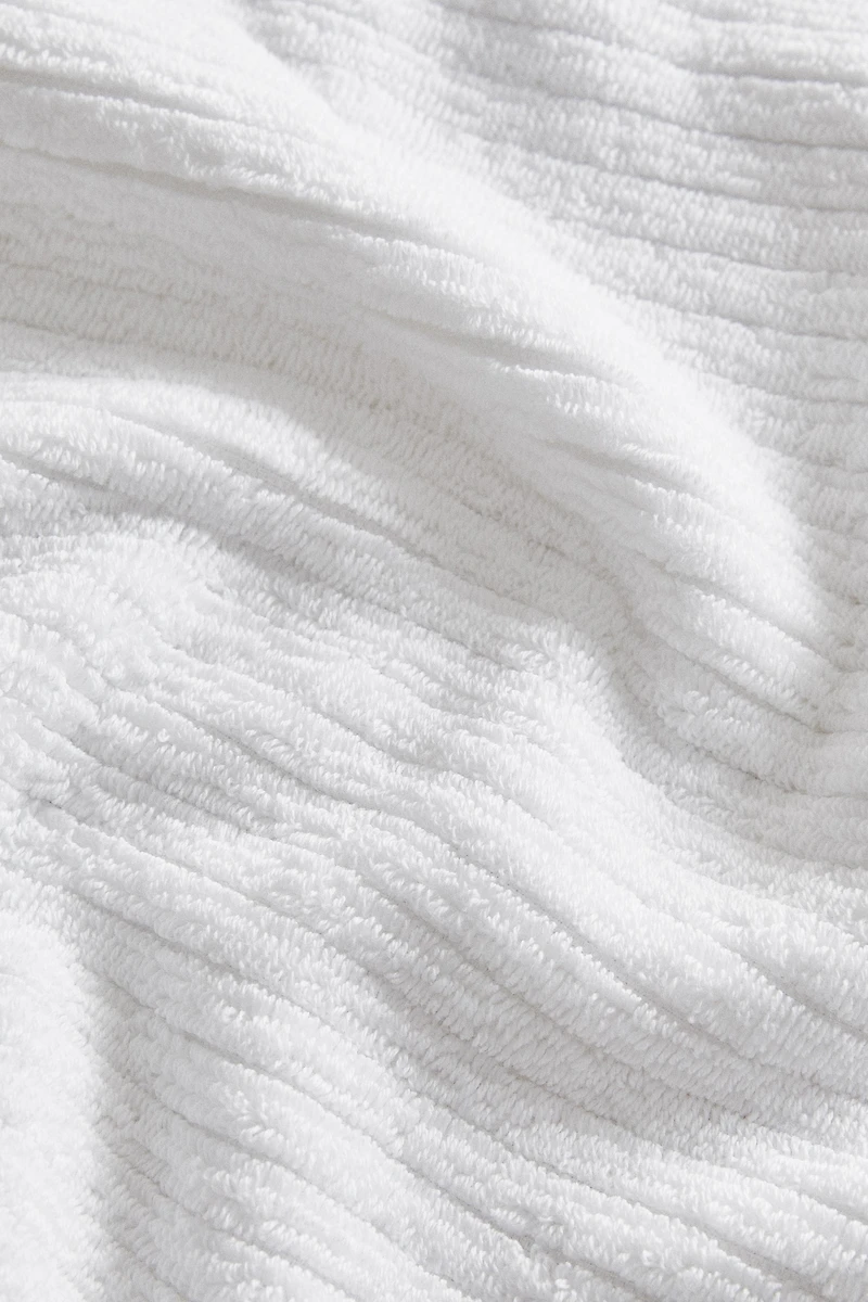 SERVIETTE DE BAIN TEXTURE CÔTELÉE