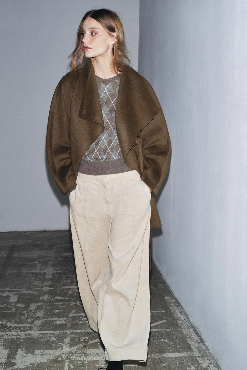 ZW COLLECTION CORDUROY BARREL PANTS