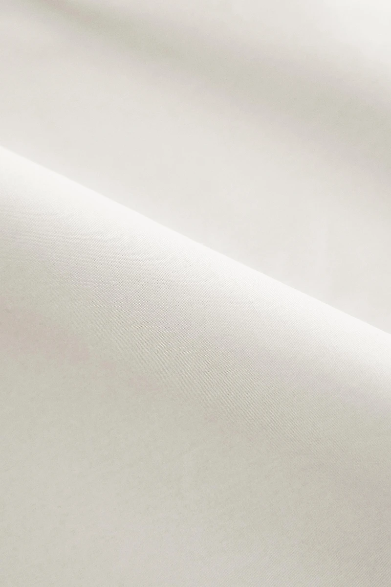 PERCALE COTTON FITTED SHEET | 15.7" THICK ( THREAD COUNT