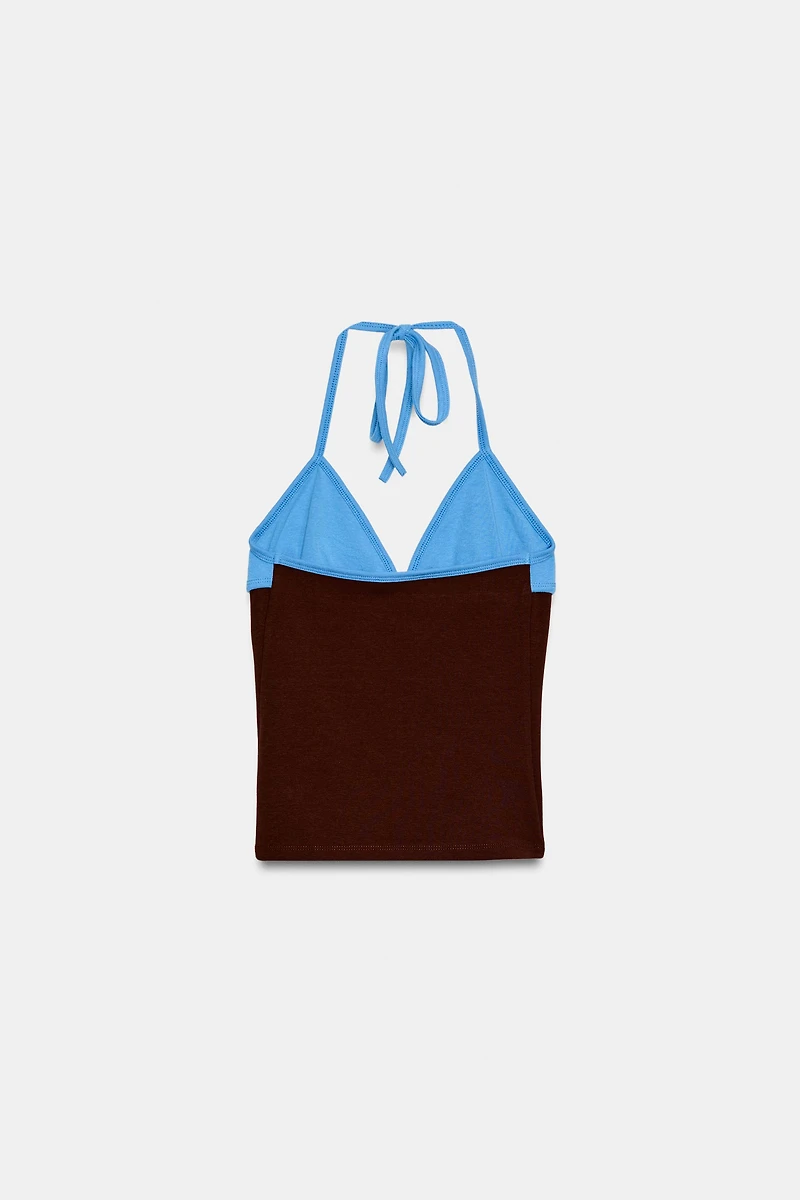 TOP HALTER BIMATIÈRE