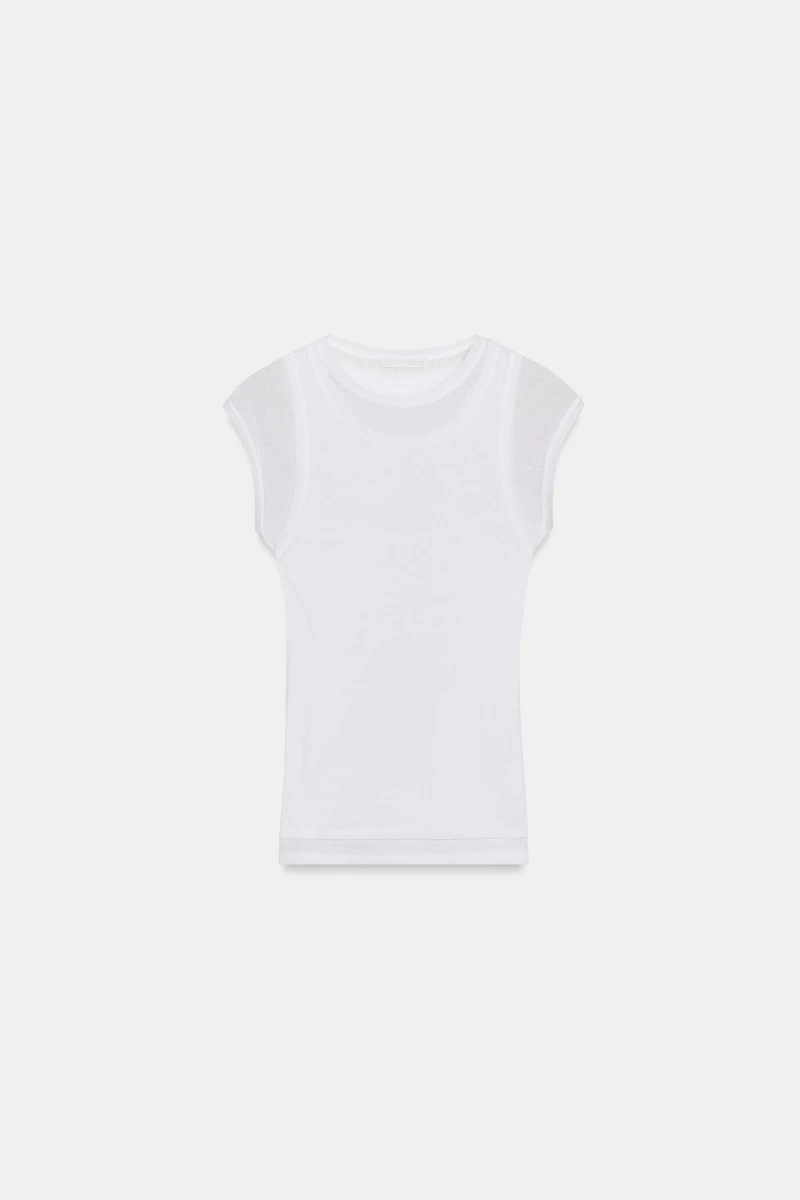 T-SHIRT SUPIMA® DOUBLE EFFET