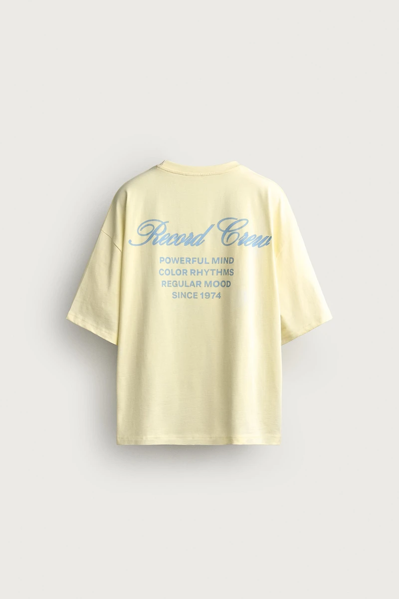 RELAXED FIT PATCH T-SHIRT