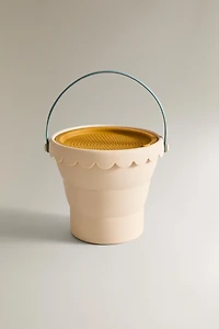 KIDS' SILICONE BEACH BUCKET TOY