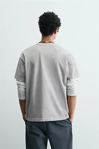 WASHED BOXY FIT T-SHIRT