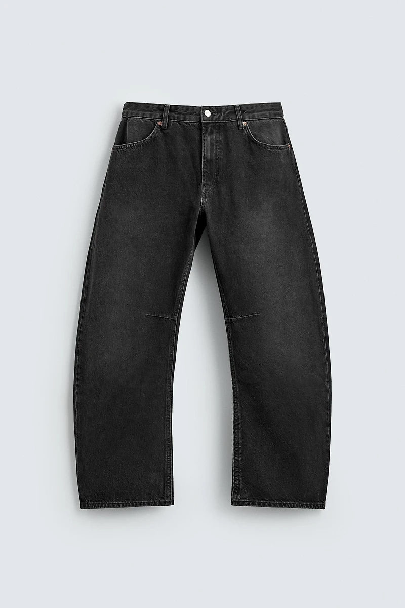 RELAXED BARREL FIT JEANS