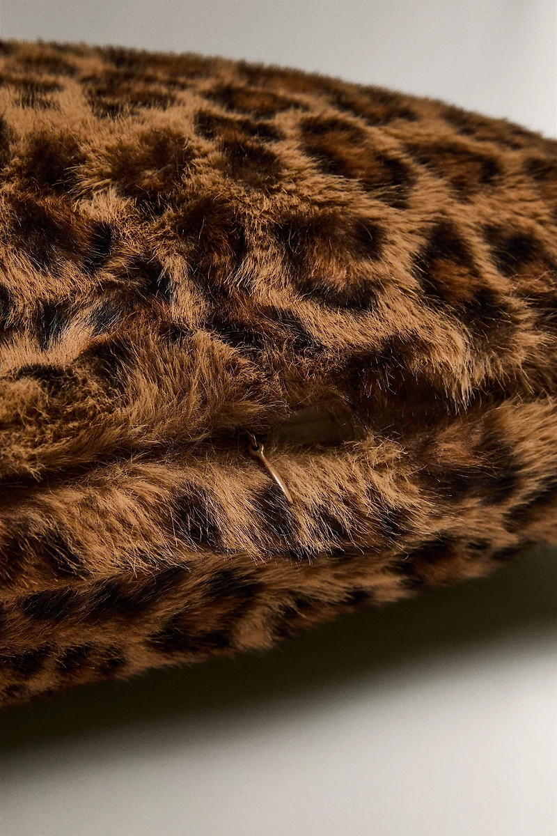 HOUSSE DE COUSSIN IMPRIMÉ ANIMALIER