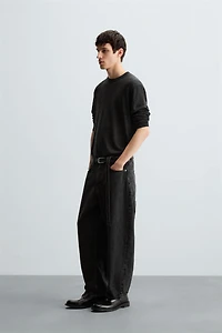 TAPERED WIDE FIT JEANS