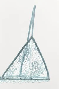 SOUTIEN-GORGE TRIANGLE EN DENTELLE