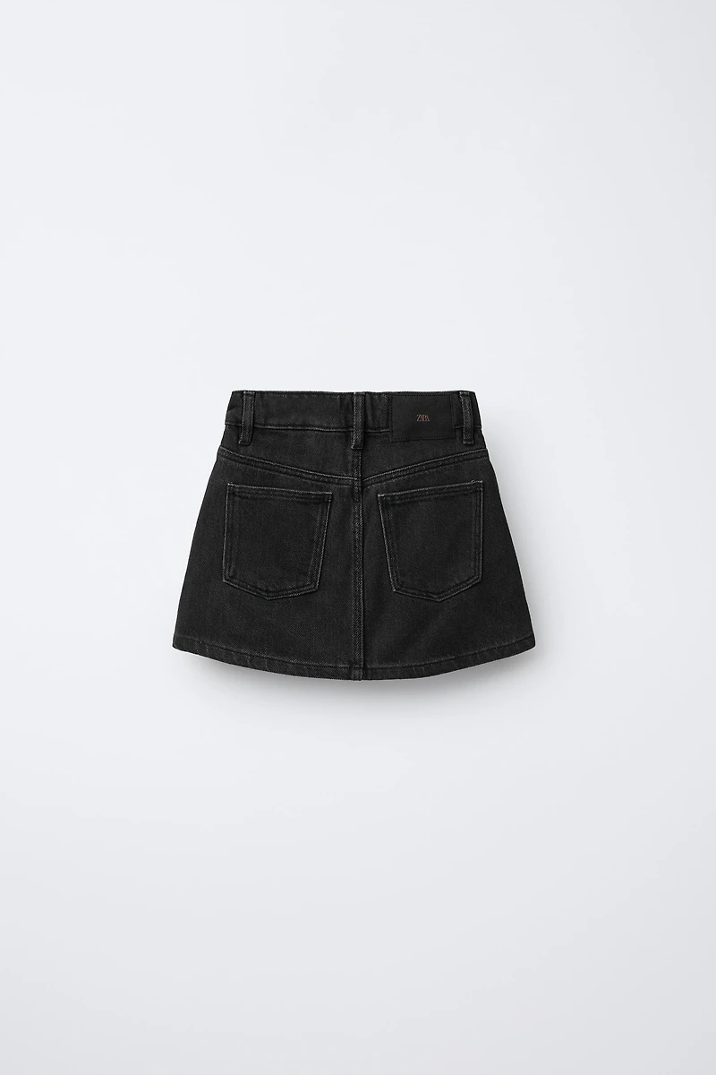 JUPE EN DENIM ÉTOILES BRILLANTES