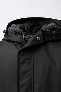 RUBBERIZED WATER REPELLENT PARKA