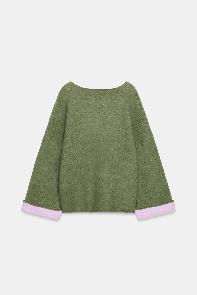 PULL EN MAILLE BIMATIÈRE