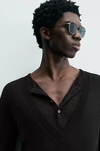 WOOL V-NECK JUMPER LIMITED EDITION