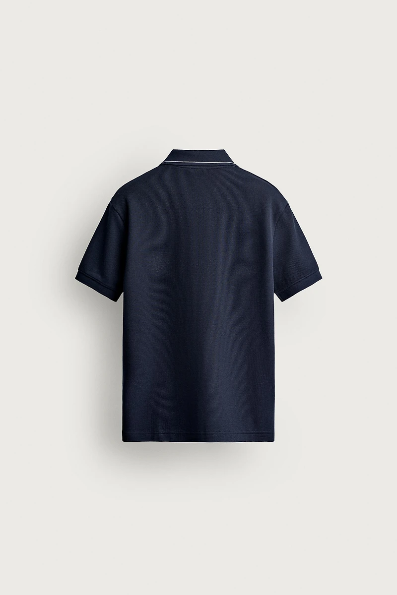 CONTRAST REGULAR FIT POLO SHIRT