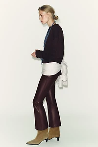 LEGGING LÉGÈREMENT ÉVASÉ MATIÈRE SYNTHÉTIQUE