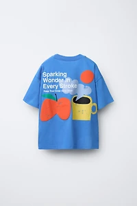 T-SHIRT À POMME EN RELIEF