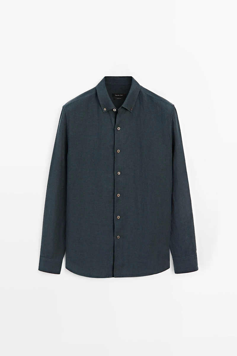 Faded 100% linen shirt