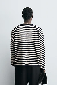 PULL LÉGER À RAYURES