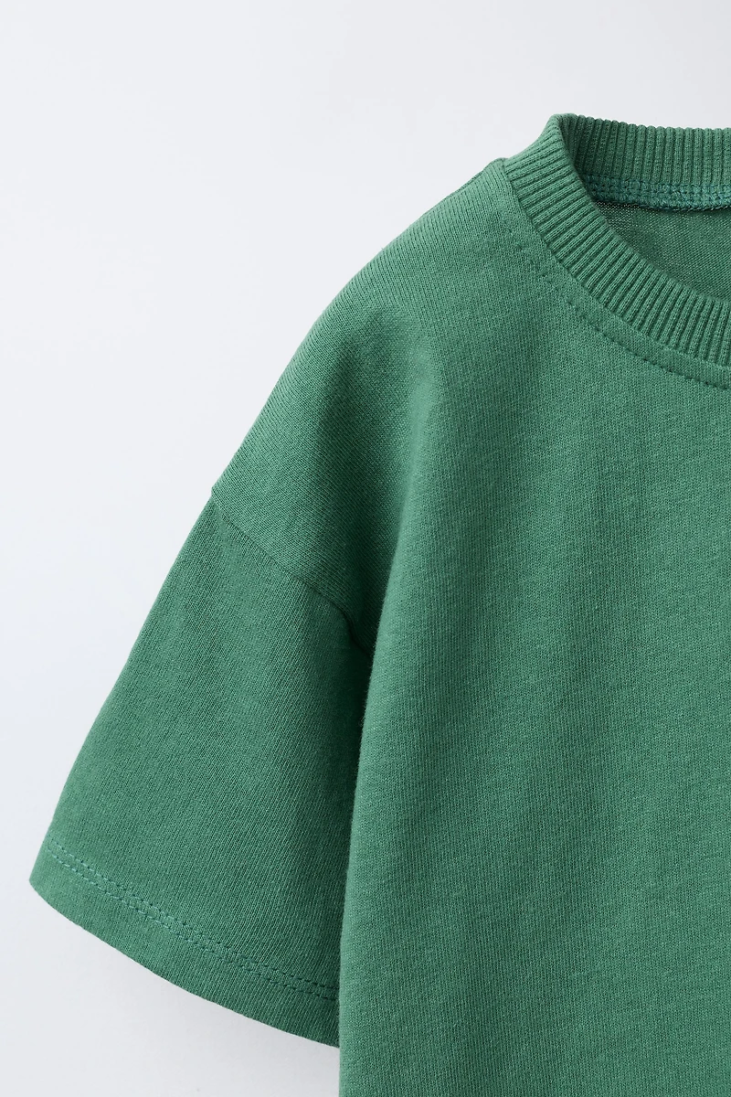 EMBROIDERED BEAR T-SHIRT