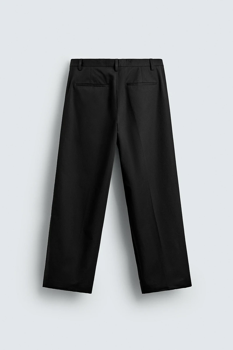 LIMITED EDITION PLEATED SUIT PANTS