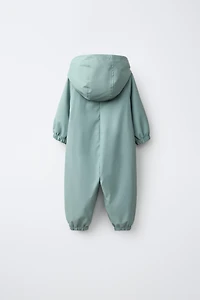 WATER-RESISTANT RUBBERIZED DUCK JUMPSUIT