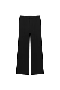 LOW-RISE STRAIGHT LEG PANTS