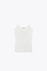 POLYAMIDE SPAGHETTI STRAP CAMISOLE