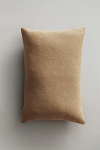 WASHED LINEN THROW PILLOW COVER